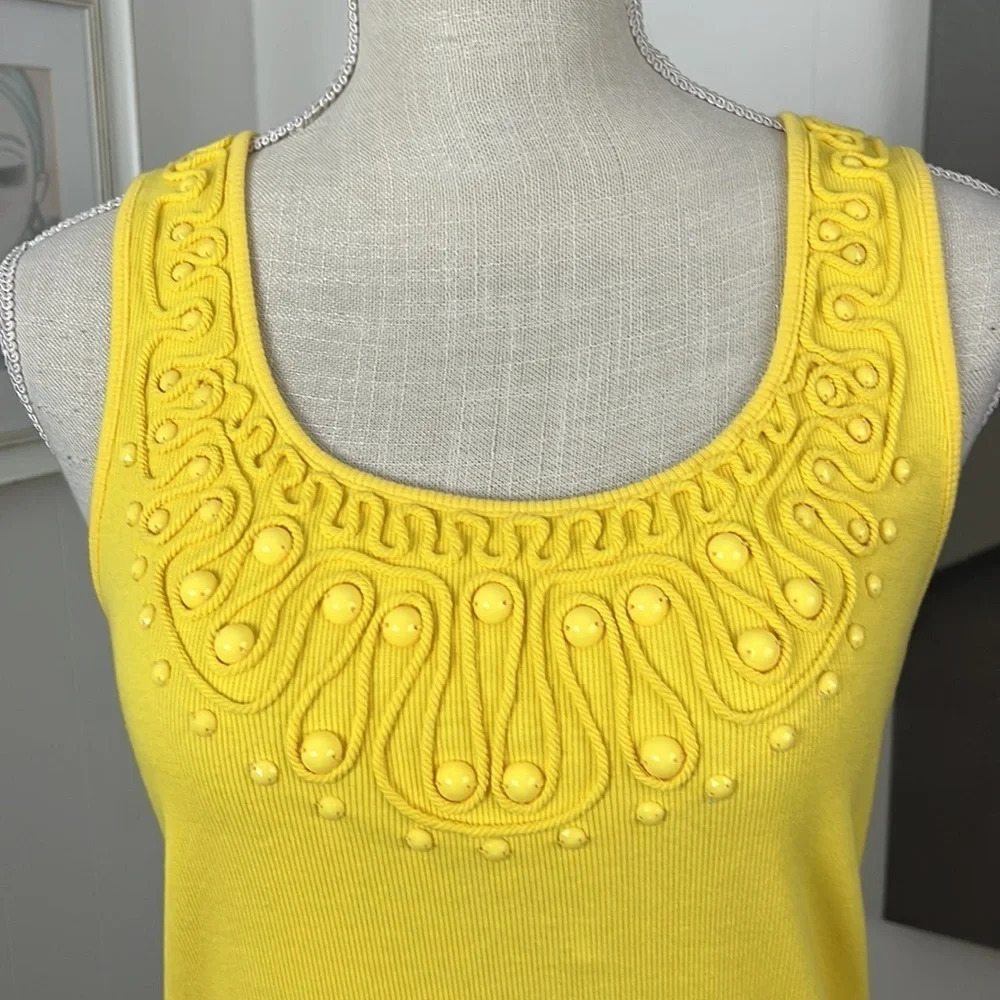 Yellow Ruby Rd Tank Size Small